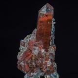 Quartz<br />Orange river area, Kakamas, ZF Mgcawu District, Northern Cape Province, South Africa<br />5.2 x 2.8 cm<br /> (Author: am mizunaka)