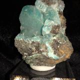 Smithsonite<br />Kelly Mine, Magdalena, Magdalena District, Socorro County, New Mexico, USA<br />63 mm x 53 mm x 45 mm<br /> (Author: Robert Seitz)