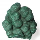 Malachite<br />Katanga Copper Crescent, Katanga (Shaba), Democratic Republic of the Congo (Zaire)<br />10.1 x 9 x 3.2 cm<br /> (Author: JMiguelE)