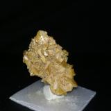 WulfenitaSidi Amer, Touissit, Distrito Touissit, Provincia Jerada, Región Oriental, Marruecos3,5cm x 3,5cm (Autor: srm13151)