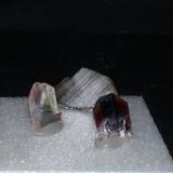 Brookita<br />Monte Zard, Montes Ras Koh, Distrito Kharan, Balochistan (Baluchistan), Paquistán<br />Cristal mayor casi 1,5cm<br /> (Autor: srm13151)