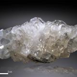 Calcite<br />Moscona Mine, El Llano, Solís, Corvera de Asturias, Comarca Avilés, Principality of Asturias (Asturias), Spain<br />120 x 55 mm<br /> (Author: Manuel Mesa)