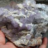 Fluorite<br />El Filo vein, Santa Librada, Municipio Mapimí, Durango, Mexico<br />14 x 10 x 7.7 centimeters<br /> (Author: Ricardo Melendez)