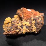 Mimetite<br />Ojuela Mine, Mapimí, Municipio Mapimí, Durango, Mexico<br />90 mm x 60 mm x 55 mm<br /> (Author: Robert Seitz)