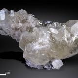 Calcite<br />Moscona Mine, El Llano, Solís, Corvera de Asturias, Comarca Avilés, Principality of Asturias (Asturias), Spain<br />132 x 68 mm<br /> (Author: Manuel Mesa)