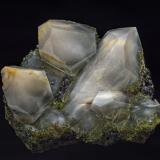 Quartz, Epidote<br />Kharan, Kharan District, Balochistan (Baluchistan), Pakistan<br />7.0 x 5.9 cm<br /> (Author: am mizunaka)