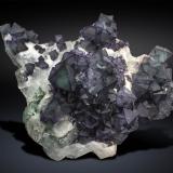 Fluorite<br />De'an Mine, Wushan, De'an, Jiujiang Prefecture, Jiangxi Province, China<br />220 X 160 mm<br /> (Author: Manuel Mesa)