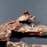 Copper<br />White Pine Mine, White Pine, Ontonagon County, Michigan, USA<br />124mm x 48mm x 10mm<br /> (Author: Don Lum)