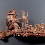 Copper<br />White Pine Mine, White Pine, Ontonagon County, Michigan, USA<br />124mm x 48mm x 10mm<br /> (Author: Don Lum)