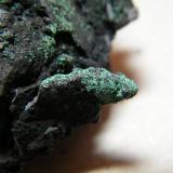 Malachite<br />Tsumeb Mine, Tsumeb, Otjikoto Region, Namibia<br />60mm x 58mm x 38mm<br /> (Author: Heimo Hellwig)