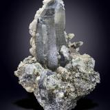 Quartz, Dolomite and Fluorite<br />Piaotang Mine, Dayu, Ganzhou Prefecture, Jiangxi Province, China<br />120 x 103 mm<br /> (Author: Manuel Mesa)