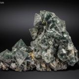 Fluorite<br />Huanggang Mines, Hexigten Banner (Kèshíkèténg Qí), Chifeng (Ulanhad), Inner Mongolia Autonomous Region, China<br />149 X 126 mm<br /> (Author: Manuel Mesa)