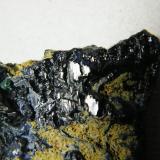 Azurite<br />Tsumeb Mine, Tsumeb, Otjikoto Region, Namibia<br />88mm x 70mm x 19mm<br /> (Author: Heimo Hellwig)