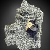 FluoriteShizhuyuan Mine, Dongpo, Yizhang District, Chenzhou Prefecture, Hunan Province, China70 X 52 mm (Author: Manuel Mesa)