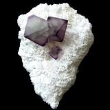 Fluorite<br />De'an Mine, Wushan, De'an, Jiujiang Prefecture, Jiangxi Province, China<br />Specimen size 4 cm, largest crystal 1 cm<br /> (Author: Tobi)