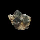 Fluorite<br />Weardale, North Pennines Orefield, County Durham, England / United Kingdom<br />7 cm x 5 cm x 6.3 cm<br /> (Author: Jamison Brizendine)