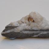 Cinabrio<br />Mina Tongren, Tongren, Prefectura Tongren, Provincia Guizhou, China<br />7 x 3,5 x 3 cm<br /> (Autor: Antonio Alcaide)