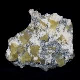 Fluorite, Calcite, MarcasiteAnnabel Lee Mine, Bethel level, Harris Creek Sub-District, Hardin County, Illinois, USA220mm x 185mm x 47mm (Author: Don Lum)