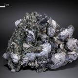 Hedenbergita and Arsenopyrite<br />Huanggang Mines, Hexigten Banner (Kèshíkèténg Qí), Chifeng (Ulanhad), Inner Mongolia Autonomous Region, China<br />114 x 86 mm<br /> (Author: Manuel Mesa)