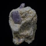 Sodalite (variety hackmanite)Badakhshan Province, Afghanistan4.0 x 2.7 cm (Author: am mizunaka)