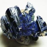 Azurite<br />Tsumeb Mine, Tsumeb, Otjikoto Region, Namibia<br />45mm x 36mm x 42mm<br /> (Author: Heimo Hellwig)