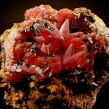 Rhodochrosite, CopperWolf Mine, Herdorf, Siegerland, Rhineland-Palatinate/Rheinland-Pfalz, Germany45 mm x  50 mm x 27 mm (Author: Don Lum)