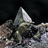 TetrahedritaEl Vagón Mine (Tío Seguro Mine), Lanteira, Comarca Guadix, Granada, Andalusia, SpainFOV 7mm (Autor: Carlos Pareja)