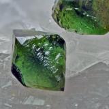 Libethenite<br />Miguel Vacas Mine, Pardais and Conceição Parish, Vila Viçosa, Évora District, Alentejo Central Province, Alentejo Region, Portugal<br />FOV 2mm<br /> (Author: Carlos Pareja)