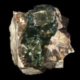 Fluorite<br />Charles Pfizer & Company Inc. Quarry, Gibsonburg, Sandusky County, Ohio, USA<br />15 cm x 12.4 cm x 9.3 cm<br /> (Author: Jamison Brizendine)