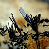 Goethite<br />Goethite outcrop, Tordelrábano, Comarca Sierra Norte de Guadalajara, Guadalajara, Castilla-La Mancha, Spain<br />FOV 6mm<br /> (Author: Carlos Pareja)