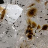 Goethita en Cuarzo<br />Sidi Rahal, Provincia El Kelaâ des Sraghna, Región Marrakech-Safi, Marruecos<br />18 x 14 x 13 mm<br /> (Autor: José Luis Zamora)