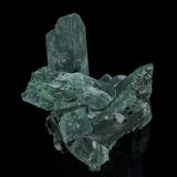 Malachite, Calcite, AzuriteTsumeb Mine, Tsumeb, Otjikoto Region, Namibia7.0 x 6.5 cm (Author: am mizunaka)