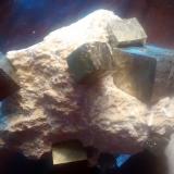 Pyrite<br />Ampliación a Victoria Mine, De Alcarama Range, Navajún, Comarca Cervera, La Rioja, Spain<br />13 cm x 12 cm x 11 cm<br /> (Author: franjungle)