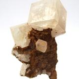 Fluorite<br />Clara Mine, Rankach Valley, Oberwolfach, Wolfach, Black Forest, Baden-Württemberg, Germany<br />Specimen size 8 cm, largest fluorite 2,5 cm<br /> (Author: Tobi)