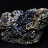 Scorodite<br />Hezhou Prefecture, Guangxi Zhuang Autonomous Region, China<br />108 mm x 73 mm x  32 mm<br /> (Author: Don Lum)