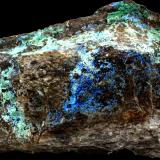 Cianotriquita<br />Málaga, Andalucía, España<br />48 x 31 x 17 mm.<br /> (Autor: José Luis Zamora)