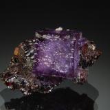 Fluorite<br />Elmwood Mine, Carthage, Central Tennessee Ba-F-Pb-Zn District, Smith County, Tennessee, USA<br />2.0 x 3.0 cm<br /> (Author: crosstimber)