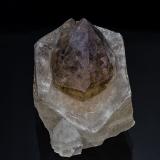 Quartz (variety smoky quartz), Quartz<br />Petersen Mountain, Hallelujah Junction area, Washoe County, Nevada, USA<br />3.2 x 4.2 cm<br /> (Author: am mizunaka)