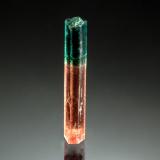 Elbaite<br />Coronel Murta, Vale do Jequitinhonha, Minas Gerais, Brazil<br />0.5 x 2.6 cm<br /> (Author: crosstimber)