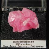 RhodochrositeSilverton, Animas District, San Juan County, Colorado, USA1.8 x 2.2 cm (Author: crosstimber)