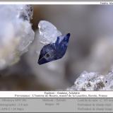 Anatase<br />L'Homme de Beurre, La Lauzière Massif, Saint-Jean-de-Maurienne, Savoie, Auvergne-Rhône-Alpes, France<br />fov 3.5 mm<br /> (Author: ploum)