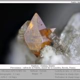 Anatase<br />Vallon de la Valette, La Lauzière Massif, Saint-Jean-de-Maurienne, Savoie, Auvergne-Rhône-Alpes, France<br />fov 3.5 mm<br /> (Author: ploum)