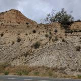 Carretera NA-134, entre KM 44 y 45, Azagra, Ribera del Alto Ebro, merindad de Estella, Comunidad Foral de Navarra, España. (Autor: Carles)