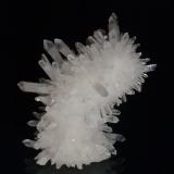 Quartz<br />United Mine (United Gold Mine), Maratoto, North Island, New Zealand<br />5.5cm tall<br /> (Author: Greg Lilly)