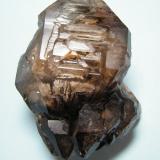 Quartz (variety smoky)<br />Brandberg area, Erongo Region, Namibia<br />69mm x 84mm x 44mm<br /> (Author: Heimo Hellwig)