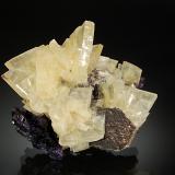 Barite<br />Denton Mine, Goose Creek Mine group, Harris Creek Sub-District, Hardin County, Illinois, USA<br />5.3 x 6.7 cm<br /> (Author: crosstimber)