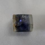 Corundum (variety sapphire)<br />Ratnapura, Ratnapura District, Sabaragamuwa Province, Sri Lanka<br />15 mm x 15 mm x 11 mm<br /> (Author: Don Lum)