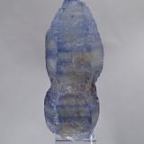 Corundum (variety sapphire)<br />Ratnapura, Ratnapura District, Sabaragamuwa Province, Sri Lanka<br />38 mm x 16 mm x 12 mm<br /> (Author: Don Lum)