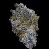 Calcite, Dolomite, Pyrite<br />Grant Quarry, Greely, Gloucester Township, Carleton County, Ontario, Canada<br />8.0 x 5.5 cm<br /> (Author: am mizunaka)