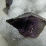 Quartz (variety amethyst) and CalciteZona Brandberg, Región Erongo, Namibia127mm x 116mm x 104mm (Author: Heimo Hellwig)